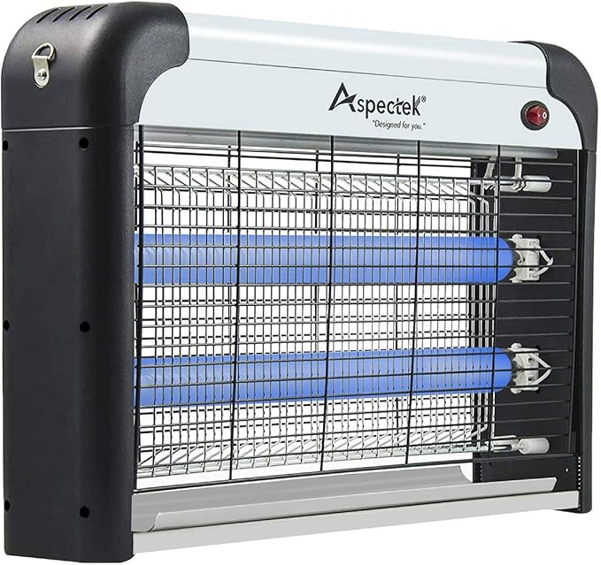 ASPECTEK Bug Zapper & Electric Insect Kill Mosquito Bug Fly & Other Pests Killer, Powerful 2800V Grid 20W Bulbs, Indoor use only