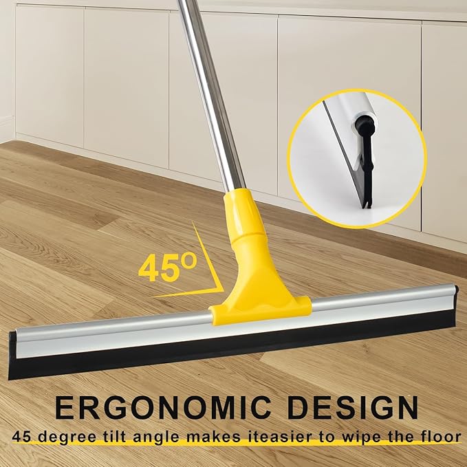 Yellow Stainless Steel Squeegees
