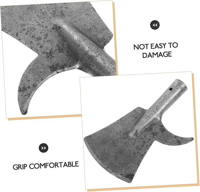 Tree Bark Scraper Tool Manganese Spade for Gardening and Weeding Multi-Functional Shovel Hook for Easy Debarking and Branch Removal