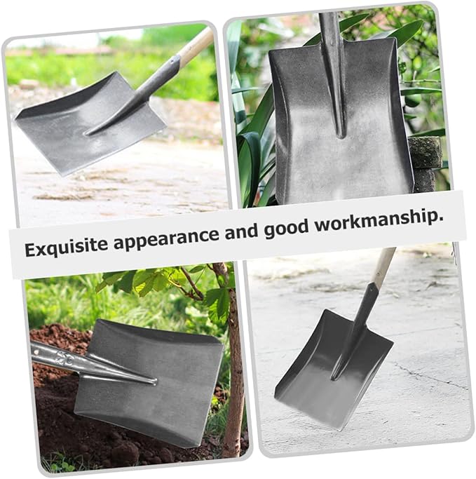 Outdoor Gardening Spade Tool Lightweight Farm Shovel for Planting Weeding Soil Loosening for Outdoor Use Efficient Easy to Store