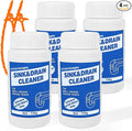 Sink and Drain Cleaner Powder: All-Purpose Pipe Opener for Kitchen Bathroom Pipes and Floor Drains – Reliable Drain Clog Remover for Home Plumbing Maintenance（4 pack）