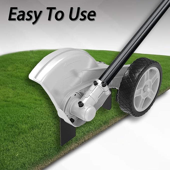 Universal Lawn Edger Attachment Compatible with Remington,Yardman, Snapper, Bolens, Murray, Kobaltand Most Other Major Brands Black