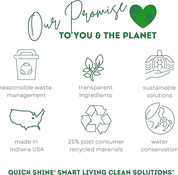 Quick Shine Plant Based Pet Floor Cleaner 27 oz, 2Pk | Ready to Use, Removes Dirt, Streak Free, No Rinse | Hardwood, Laminate, Luxury Vinyl Plank LVT, & Tile | Safer for Kids, Pets & Our Environment