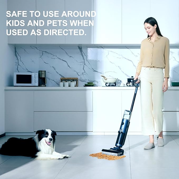 Floor Cleaner 1000ml Lavender Scent Compatible with Tineco Cleaning Solution, Residue & Streak Free, Suitable for All Robot Vacuum Cleaners and Wireless Wet Dry Dual-Use Vacuum Cleaners (Original)