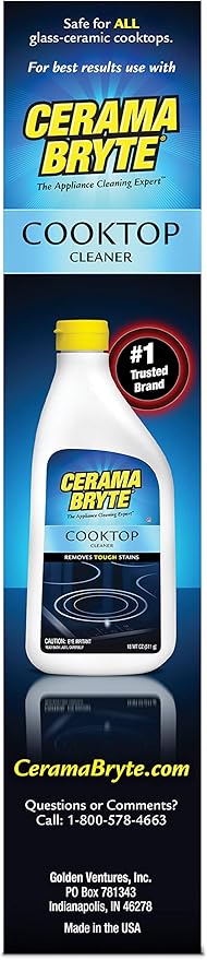 Cerama Bryte Cooktop Cleaning Pads, 10-Count 2 Pack