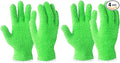 Evridwear Microfiber Gloves for Plant Dusting,2 Pairs Reusable Leaf Cleaning Glove for Houseplants,Blinds,Furniture and Small Objects