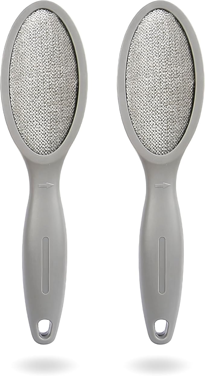 Lint Brush Pet Hair Remover for Clothes, Couches - 2 Pack, Dual Side, Gray