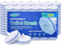 Cecailin® 120pcs Disposable Toilet Brush. Bathroom Cleaning. Disposable Bowl Cleaners Compatible with Most Toilet Brushes