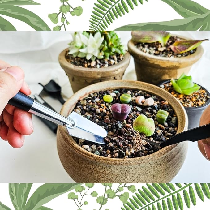 Bonsai Tool Kit - Bonsai Tools Set with PU Leather Bag for Beginners | Gardening Gifts for Women & Parents (22 Pcs with Repotting Mat)
