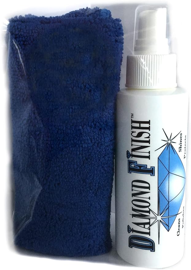 4oz Cleaner Polish Protector Removes & Repels Fingerprints, Dirt, Water Spots, Skin Oils, on Cell Phones, Glasses, Musical Instruments, Reconditions and Cleans Whiteboards