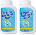 Pipeline Dredging Agent, Drain Clog Remover, Powerful Unclog Sink Drain Cleaner, for Kitchen Bathroom Sinks, Tubs Pipe Cleaning Tool (2PCS)