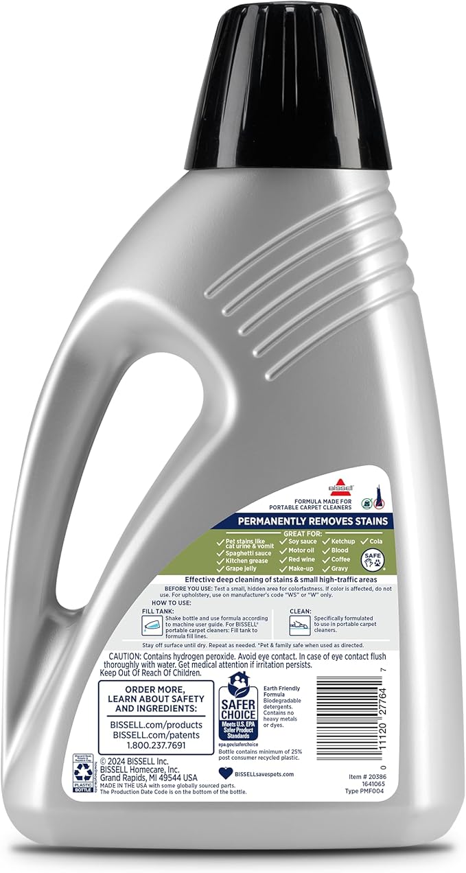 Bissell Little Green Formula, 60 oz, 20386,(Pack of 2)