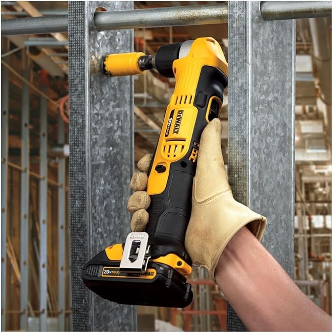 DEWALT DCD740B 20-Volt MAX Li-Ion Right Angle Drill (Tool Only)
