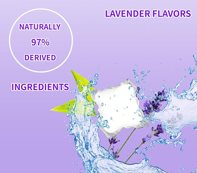 Hard Floor Cleaner,Lavenger Scent 20 Count (1Pack) Made From Natural Ingredients,Safe for All Hard Floors,Perfect for Variety of Mop Buckets (lavender-20)