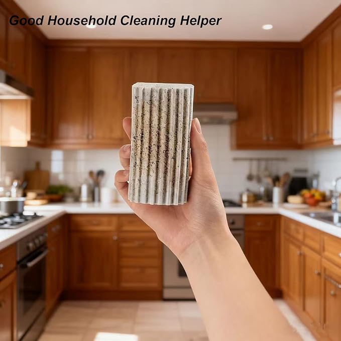 Damp Clean Duster Sponge 2 Pack Household Cleaning Sponges Reusable Dusting Sponge for Brushing Blind Glass Vents Window Mirrors Baseboards