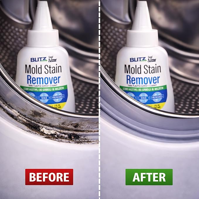 Heavy Duty Gel Cleaner – Thick Gel Formula for Bathrooms, Showers, Washing Machines, Grime, Grunk and Tiles – Targets Tough Stains and Odors – No Harsh Scrubbing Required – Easy to Apply