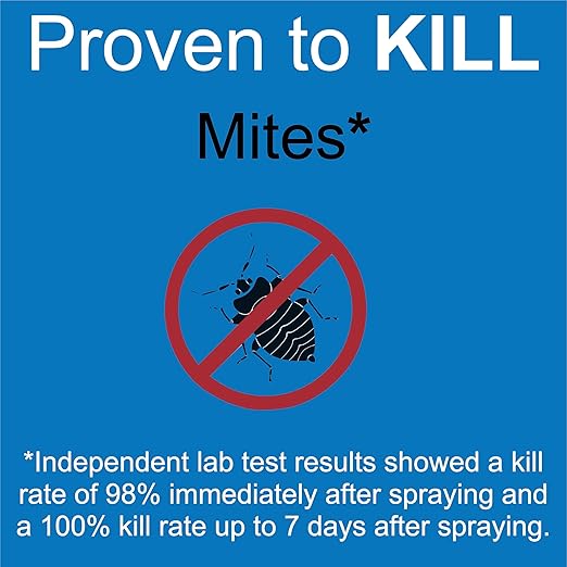 Premo Guard Natural Mite Spray – 32 oz Bottle – Plant Based Treatment for Dust, Spider, Carpet, Bird, Rat Mites – Safe for Families, Pet, Home, Bedding & Furniture When Used As Directed