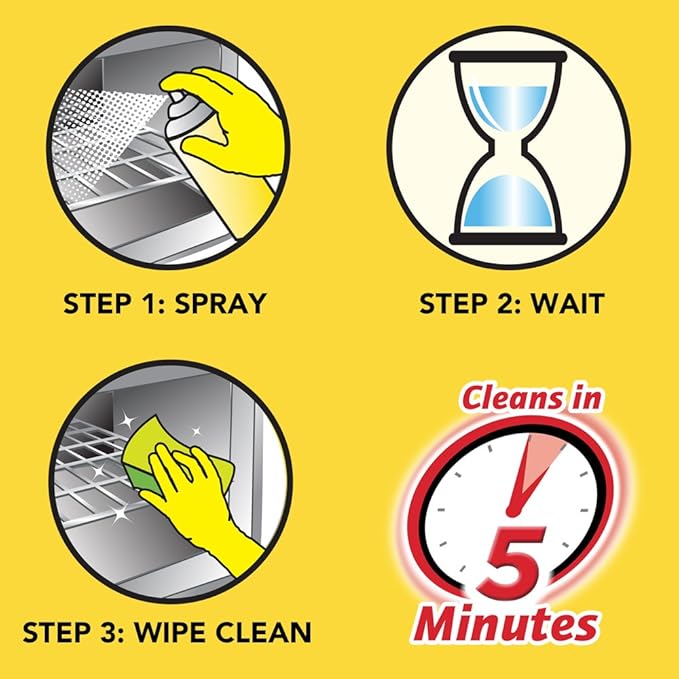 Easy Off Oven Cleaner 14.5oz Aerosol Can (Pack of 3)