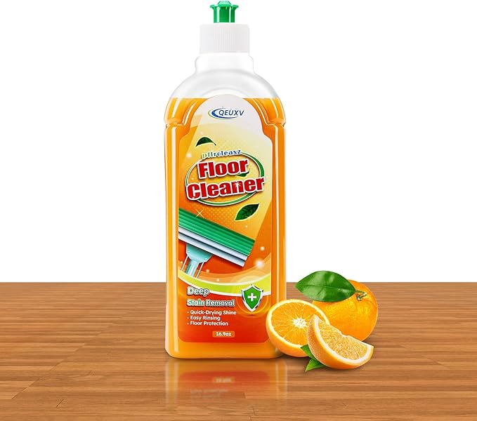 Wood Floor Cleaner for Mopping, Natural Non Toxic Pet-friendly Hard Floor Cleaner, Harmless to Original Wood Finish Floor Cleaner Solution for Hardwood Floor, Laminate Floor, Free of HCHO, PhH