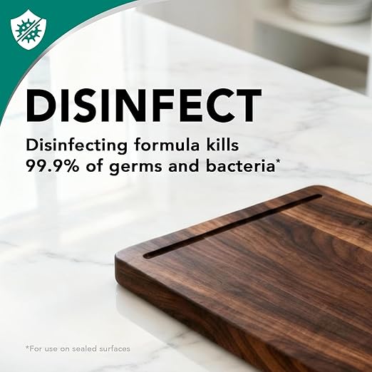 Weiman Disinfectant Granite Daily Clean & Shine - 12 fl oz (2 Pack) Safely Clean Disinfect and Shine Granite Marble Soapstone Quartz Quartzite Slate Limestone Corian Laminate Tile Countertop