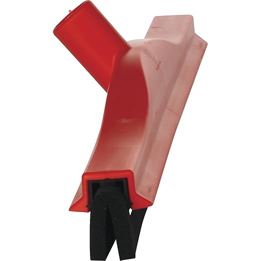 Vikan 77534 Squeegee,Fixed Head,Floor,20",PP/RB,Red