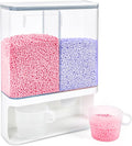 Conworld Laundry Beads Dispenser -Laundry Detergent Dispenser, Easy Access to Scented Beads, Laundry Room Organization Suitable for Laundry Beads , Laundry Powder, Rice (BPA Free )