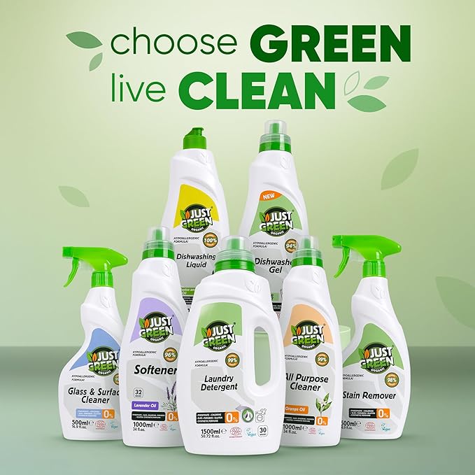 Fabric Softener, Plant-Based Liquid Fabric Softener, Non-Toxic, Hypoallergenic, EcoCert Certified, Vegan, Natural Lavender Scent, Static Control, 32 Washes, 34 fl oz (1000 ml)