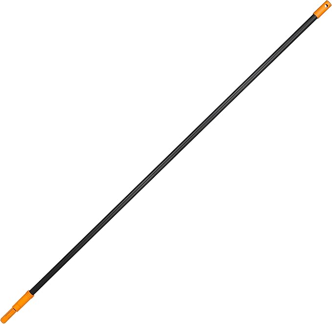 Fiskars M Assembled Solid Leaf Rake, Black/Orange, Width: 41,5 cm