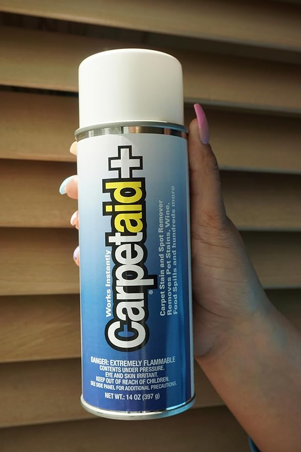 Professional Carpet Spot & Stain Remover – Removes Pet Stains, Coffee, Grease, Ink, & More – pH-Balanced Formula – 14 oz Can (3)