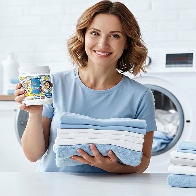 Stain Remover For Clothes Laundry 500g Powerful Hyper Concentrated Carpet Cleaner Laundry Fast Acting Powders No-Remainder Laundries Detergent Powders For Home Shirt Bathroom Household Daily