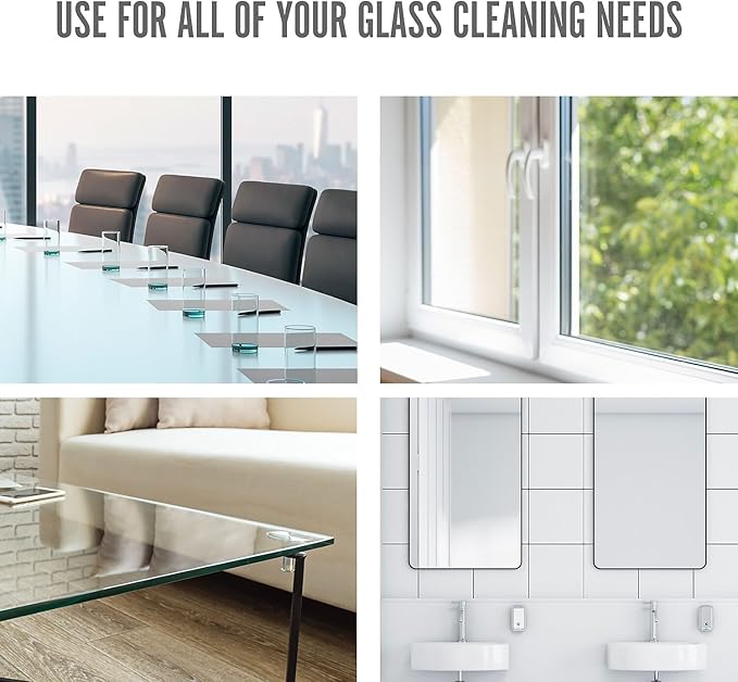 Sustainable Earth Citrus Glass Cleaning Spray, 32 oz Bottles, 12/Carton — Ammonia‑Free Streak‑Free Glass & Surface Cleaner