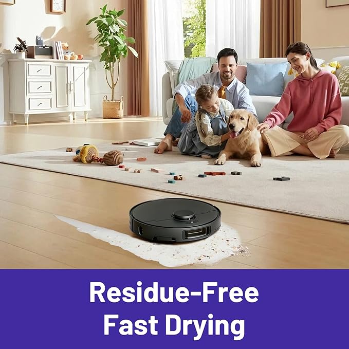 Multi-Surface Floor Cleaning Solution Compatible with Dreame Cleaning Solution, Lavender Scent, Deep Clean, Suitable for All Mopping Robot Vacuums and Cordless Wet/Dry Mops (1000 ml)