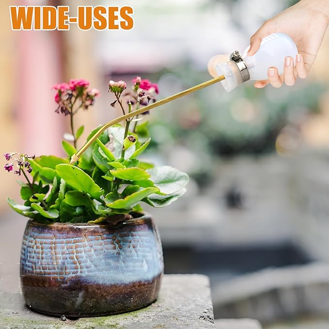 Powder Duster, Powder Nozzle Hand Duster, Powder Applicator with Long Copper Tubing, and Garden Applicator for Indoor and Outdoor Multipurpose