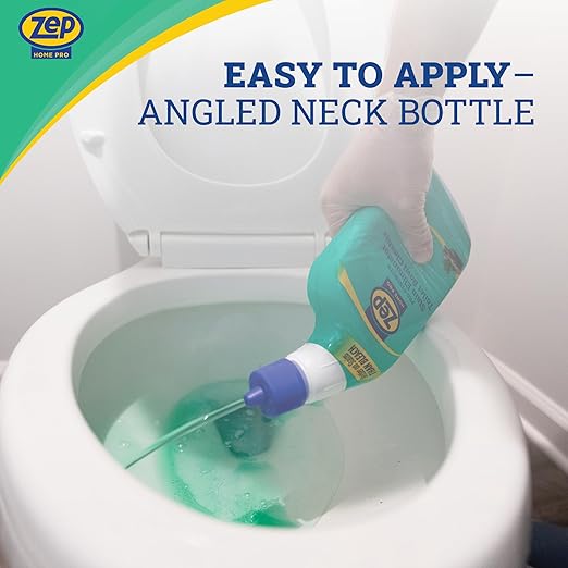 Zep Home Pro Pro-Strength Stain Eliminator Toilet Bowl Cleaner - 24 FL OZ (1 Pack) - Dissolves Tough Limesacle and Rust Stains