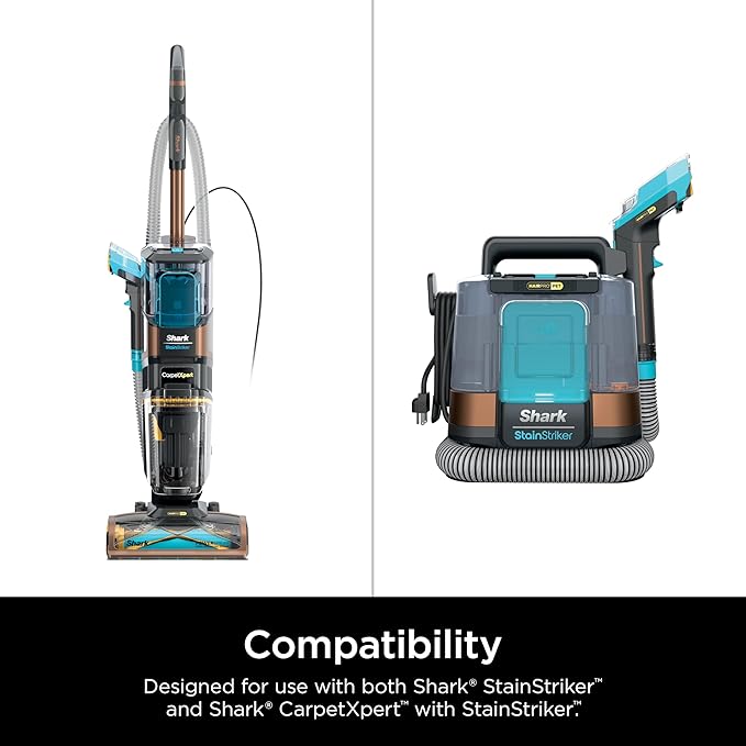Shark StainStriker OXY Multiplier Formula for Shark Upright & Portable Carpet Cleaners, Formulated for All Carpets, Upholstery & Area Rugs, Instantly Eliminates Odors, 32oz, XSKEXOX32B