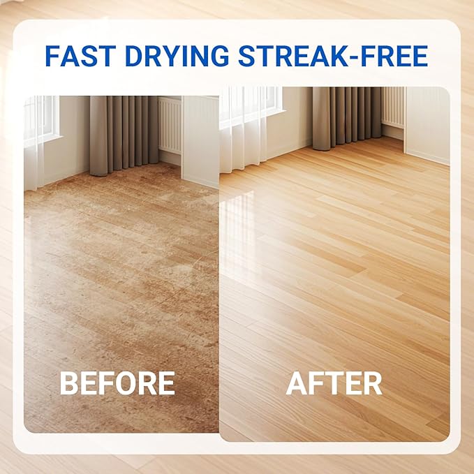 Robot Mop Cleaning Solution,100X Concentrated Floor Cleaner compatible with All Robot Vacuum and Mop,Plant-Based, Pet-Safe Formula for Hardwood,Tile, Laminate,Vinyl,16.9 Fl Oz(Pack of 4)