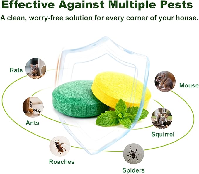 Peppermint Oil Rodent Repllent (80 Pack)