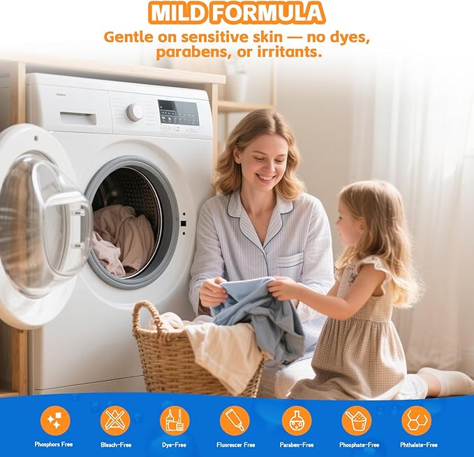 BellaLuce 2 Pack Laundry Detergent Sheets - Laundry Sheets, 800 Loads, Eco-Friendly, Plastic-Free, Fresh Linen Scent, Space Saving, Fast Dissolve & Hypoallergenic