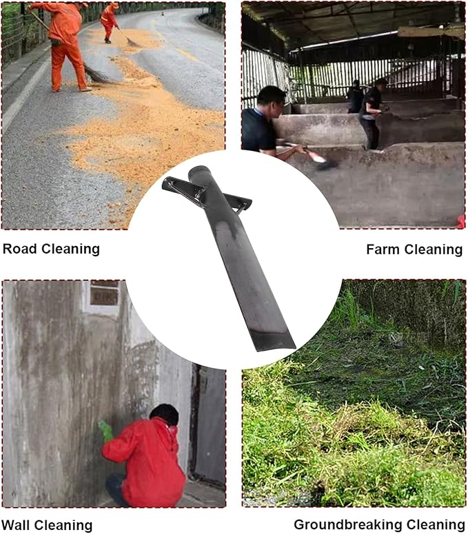Heavy-Duty Manganese Steel Garden Spade Gardening Tool Agricultural Transplanting Shovel Garden Planting Spade for Tree Planting Soil Digging & Transplanting