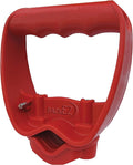 Back-Saving Tool Handle Attachment, EVR-Grip Upgrade, Labor-Saving Ergonomic Shovel Add-on Handle, RED