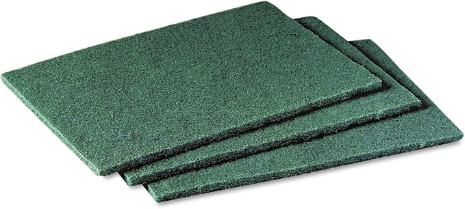3M Scotch-Brite Commercial Scouring Pad, 6 x 9, 10/pack