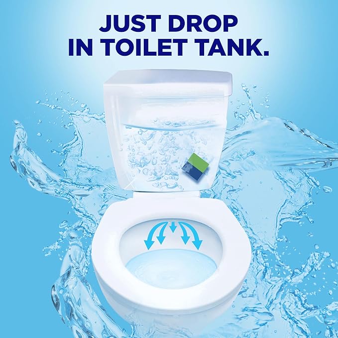 Soft Scrub in-Tank Toilet Cleaner Duo-Cubes, Alpine Fresh, 4Count