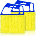 2025 Upgrade 2PCS Blind Cleaner Duster Tool,Window Blinds Cleaner Microfiber Washable,7 Fingers Blind dusters for Cleaning Window,Air Conditioner Vent