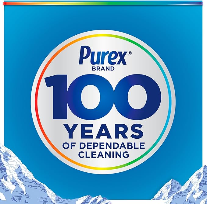 Purex Fresh Mountain Breeze Liquid Detergent – 82.5 fl oz, 165 Loads, Ultra-Concentrated