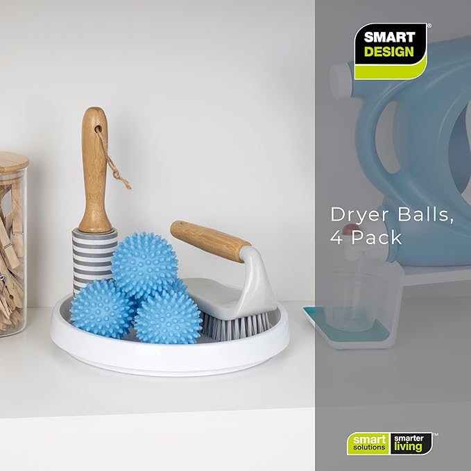 Smart Design Plastic Dryer Balls- Set of 4