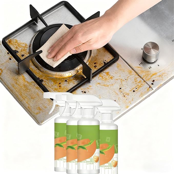 2026 New Electrolyzed Ion Kitchen Cleaner,Kitchen Appliance Cleaner,Oven Cleaner Heavy Duty For Kitchen Appliances, Household, Oven, Stove, Range Hood (2pcs)