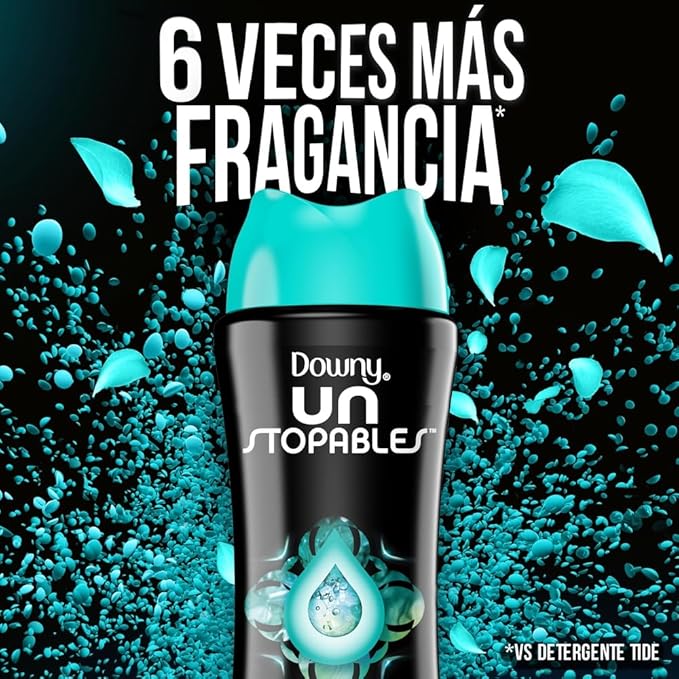 Downy Unstopables In Wash Scent Booster Beads, Fresh Scent, 13.2 oz, Laundry Beads for odor Protection, Downy Scent Booster Beads, Laundry Scent Boosters