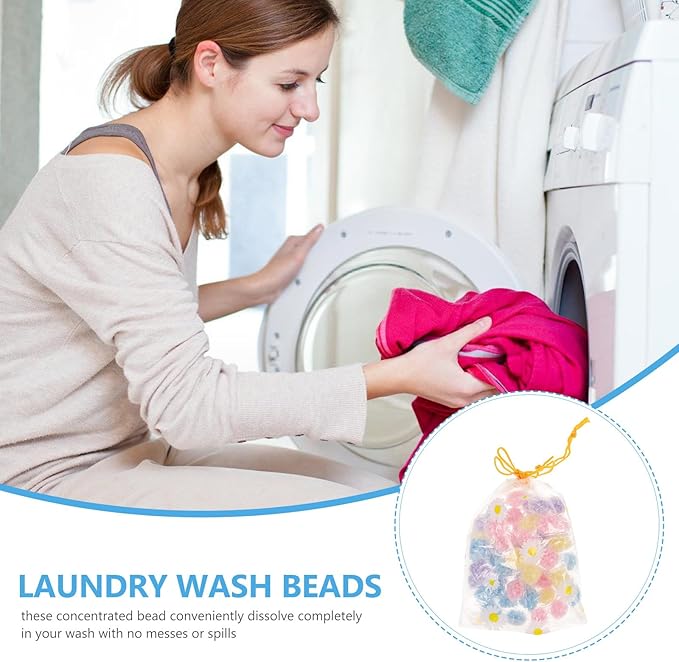 50 Scent Beads Laundry Bulk Lavender Freshener Lasting in-wash Fragrant Washer Fabric for Smelling Laundry Booster Beads Fresh in Softener Assorted Clothes : G Wash -