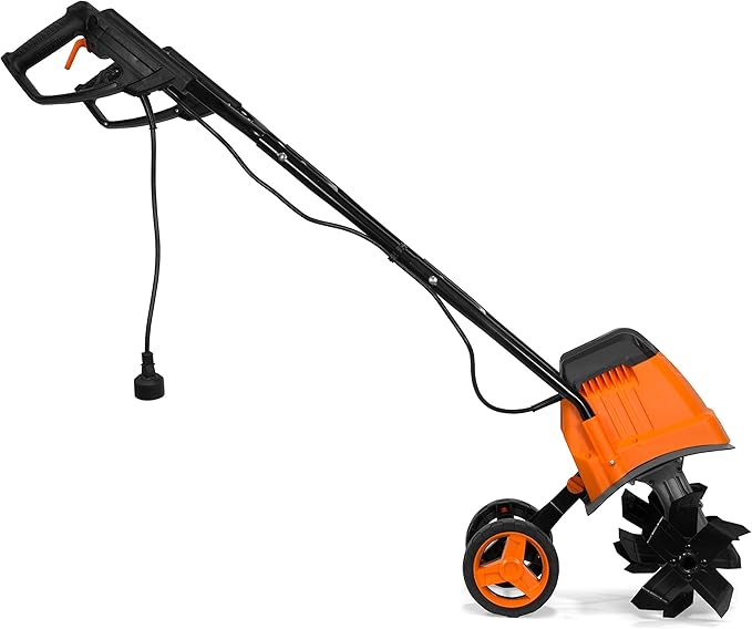 WEN TC0714 7-Amp 14.2-Inch Electric Tiller and Cultivator, Black