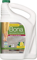 Bona Multi-Surface Floor Cleaner Refill - 128 fl oz - Lemon Mint - Residue-Free Floor Cleaning Solution refill for Spray Mop and Spray Bottles - For Use on Stone, Tile, Laminate, and Vinyl Floors